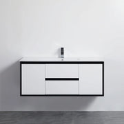 PETRA Single Wall Hung  Vanity 1200 - Aqualux Bathrooms- Poseidon