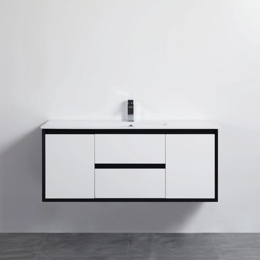 PETRA Single Wall Hung  Vanity 1200 - Aqualux Bathrooms- Poseidon