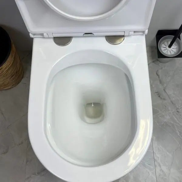 Mercio Pani Rimless Back To Wall Toilet Suite - Aqualux Bathrooms- Mercio