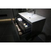 Belbagno - Belbagno Prado wall hung Vanity 1200mm - Maple Oak - Aqualux Bathrooms