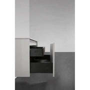 Belbagno - Belbagno Prado wall hung Vanity 750mm -  Gloss White - Aqualux Bathrooms