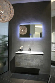Belbagno - Belbagno Prado wall hung Vanity 750mm -  Maple Oak - Aqualux Bathrooms