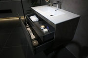 Belbagno - Belbagno Prado wall hung Vanity 750mm -  Maple Oak - Aqualux Bathrooms