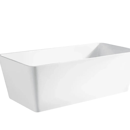 Qubist Freestanding Bathtub - Aqualux Bathrooms- Poseidon