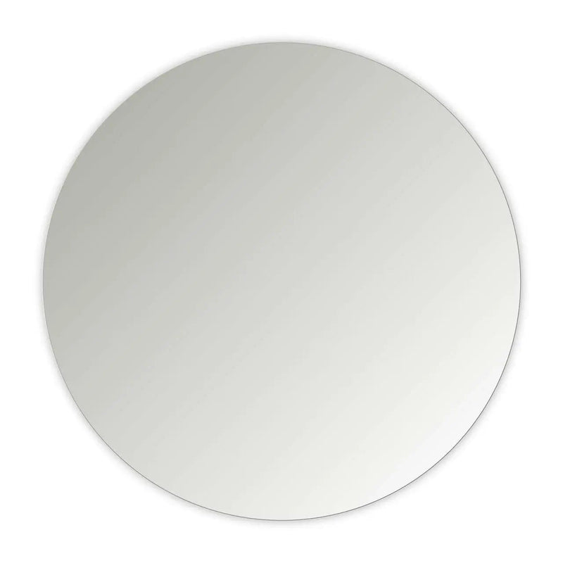 Round 70cm Pencil-edge Plain Mirror - Aqualux Bathrooms- Mercio