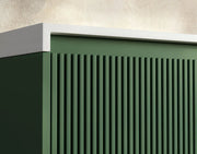 Belbagno - Belbagno Rimini wall hung Vanity 1000mm - Rain Forest - Aqualux Bathrooms