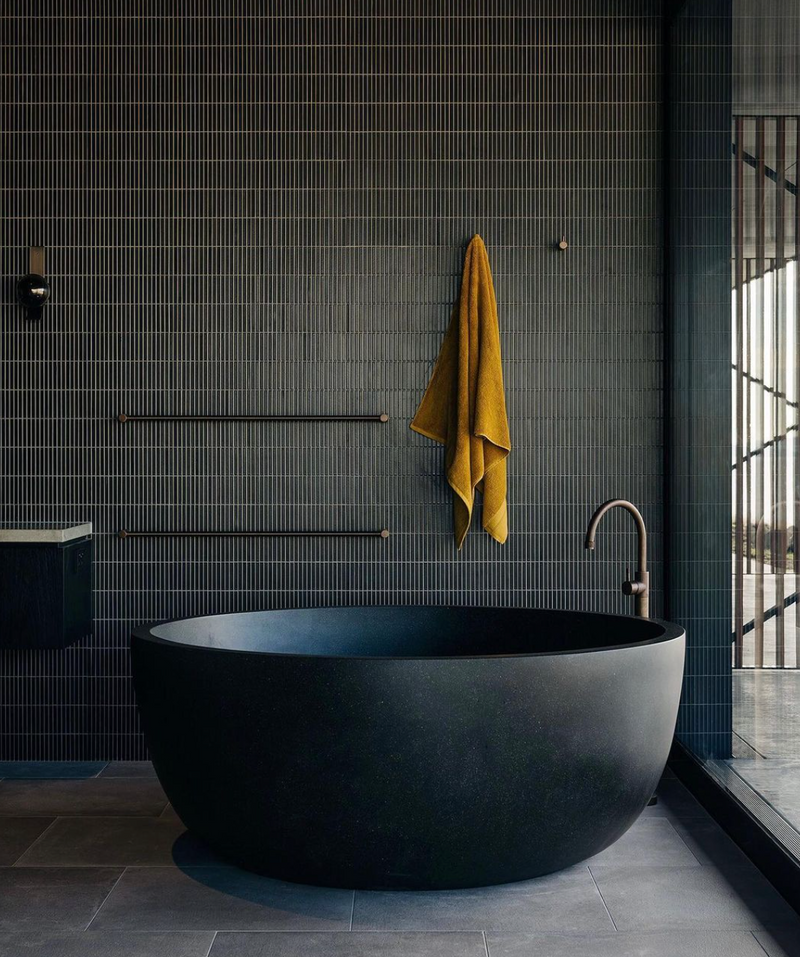 Pietra Bianca Romeo Freestanding Stone Bath - view 6