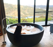 Pietra Bianca Romeo Freestanding Stone Bath - view 5