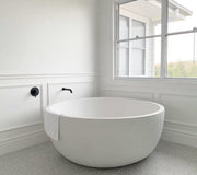 Pietra Bianca Romeo Freestanding Stone Bath - view 3