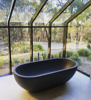 Pietra Bianca Ryese Freestanding Stone Bath - view 3