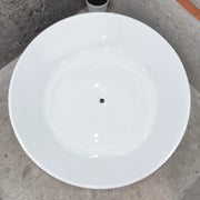 Sunshine Groove Round Freestanding Bathtub 1500mm (No Overflow) - Aqualux Bathrooms- Poseidon