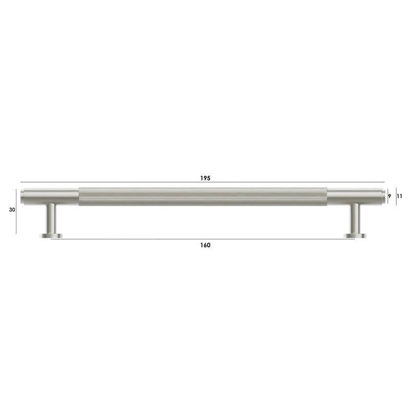 OTTI SOHO HANDLE BRUSHED NICKEL (MULTIPLE SIZES AVAILABLE)