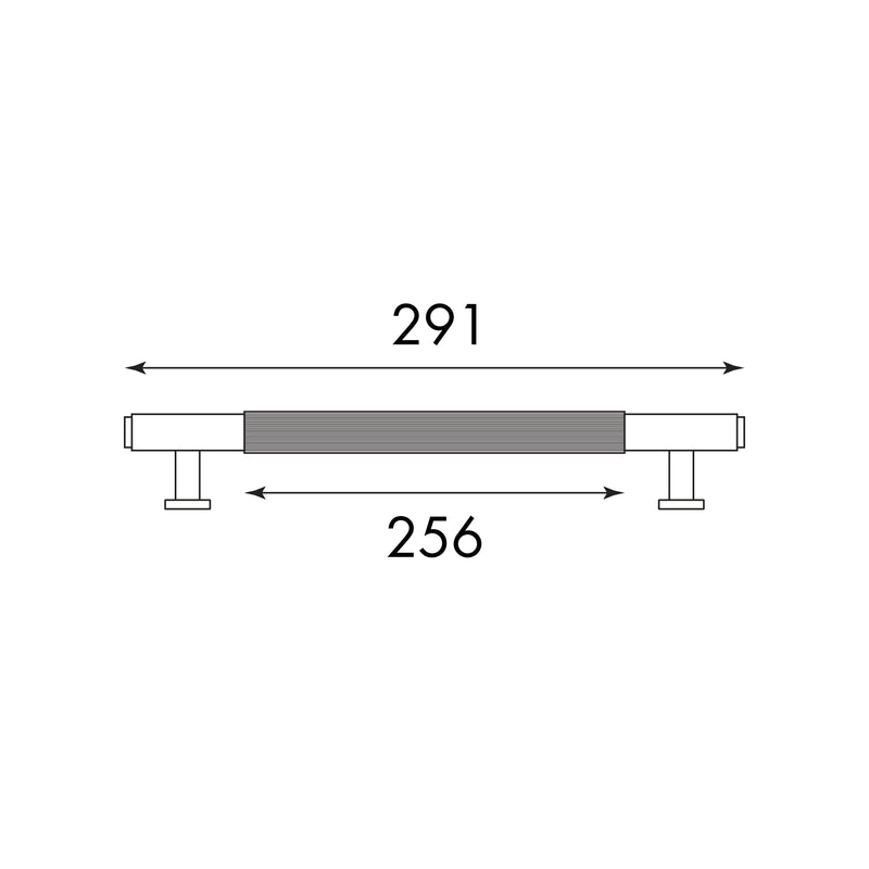 OTTI SOHO HANDLE BRUSHED NICKEL (MULTIPLE SIZES AVAILABLE)