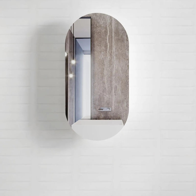 OTTI NOOSA MATTE WHITE SHAVING CABINET 450X900MM