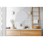 Belbagno - Belbagno Triangolo Led Bath Mirror 797mm - Glass - Aqualux Bathrooms