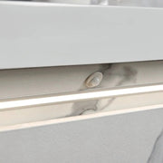 Belbagno - Belbagno Zero Led Mirror Cabinet 1000mm- Callacatta - Aqualux Bathrooms