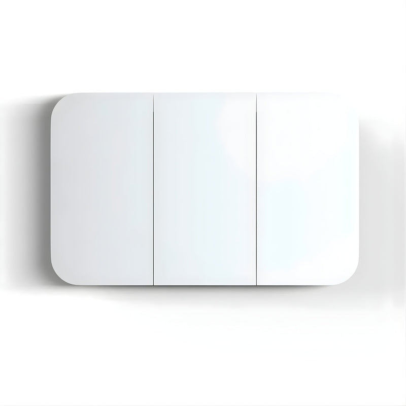 OTTI NEWPORT MATTE WHITE SHAVING CABINET 1200X750MM