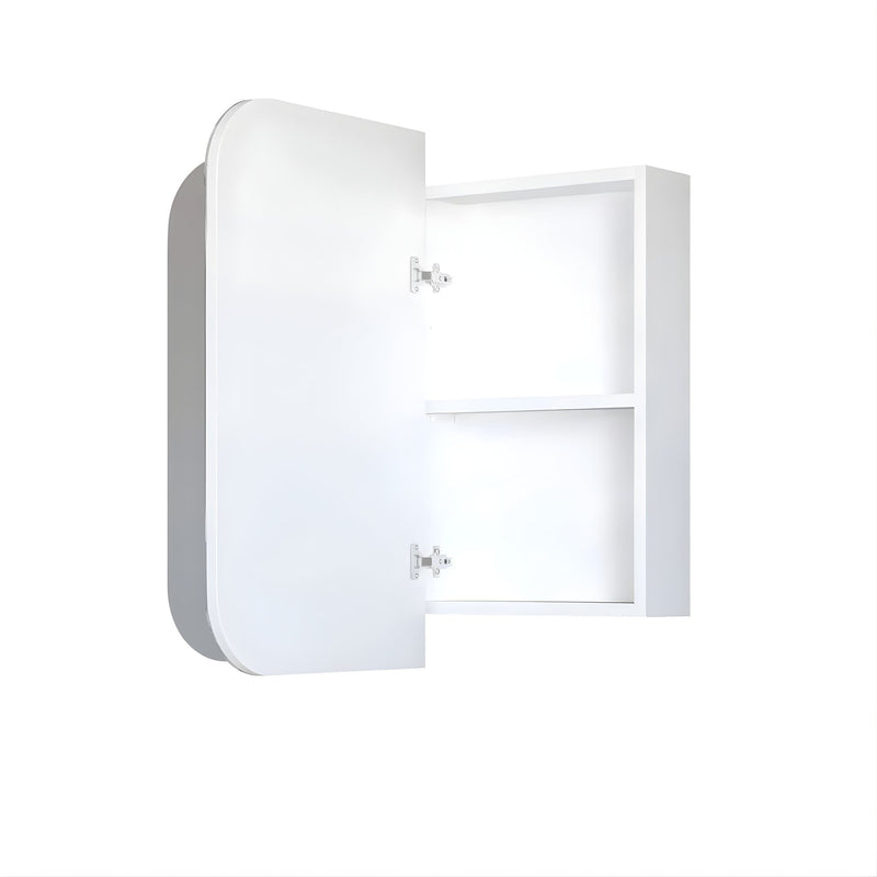 OTTI NEWPORT MATTE WHITE SHAVING CABINET 900X750MM