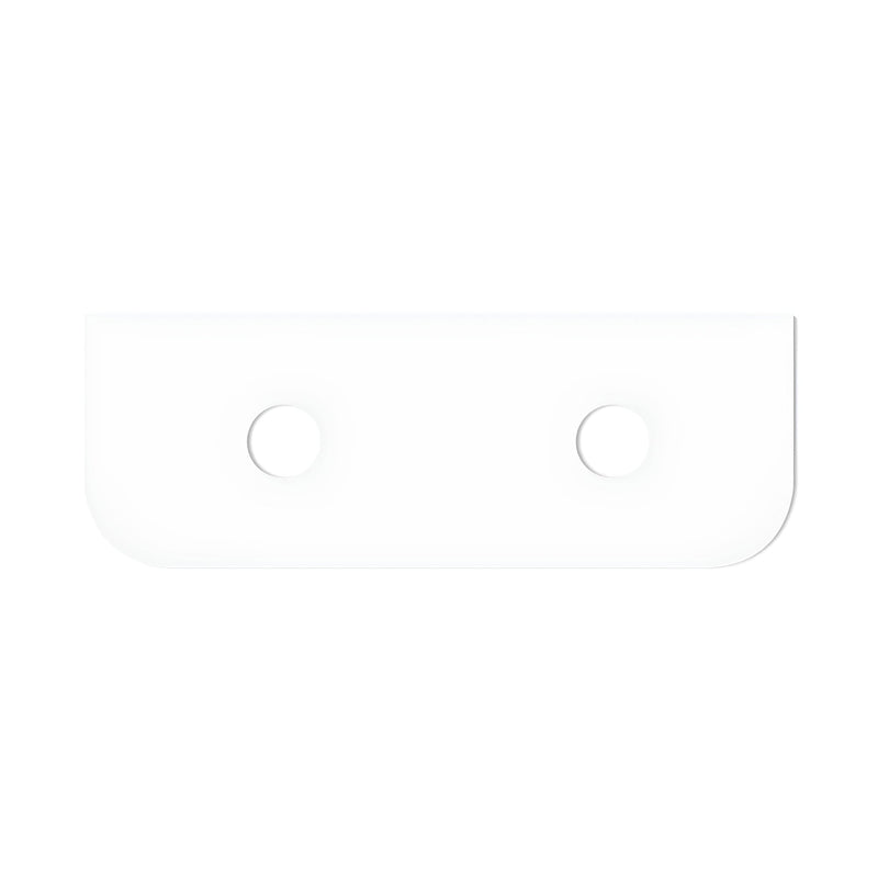 OTTI HAVANA ULTRA DELUXE PURE WHITE ABOVE COUNTER DOUBLE VANITY ARTIFICIAL STONE TOP (AVAILABLE IN 1500MM AND 1800MM)