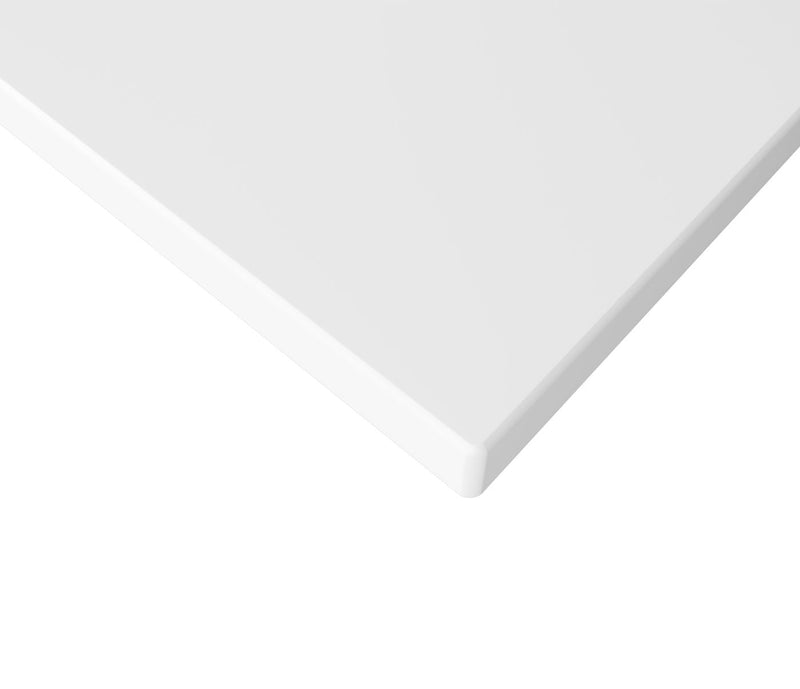 OTTI SOLID SURFACE MATTE WHITE 1060MM LAUNDRY STONE TOP