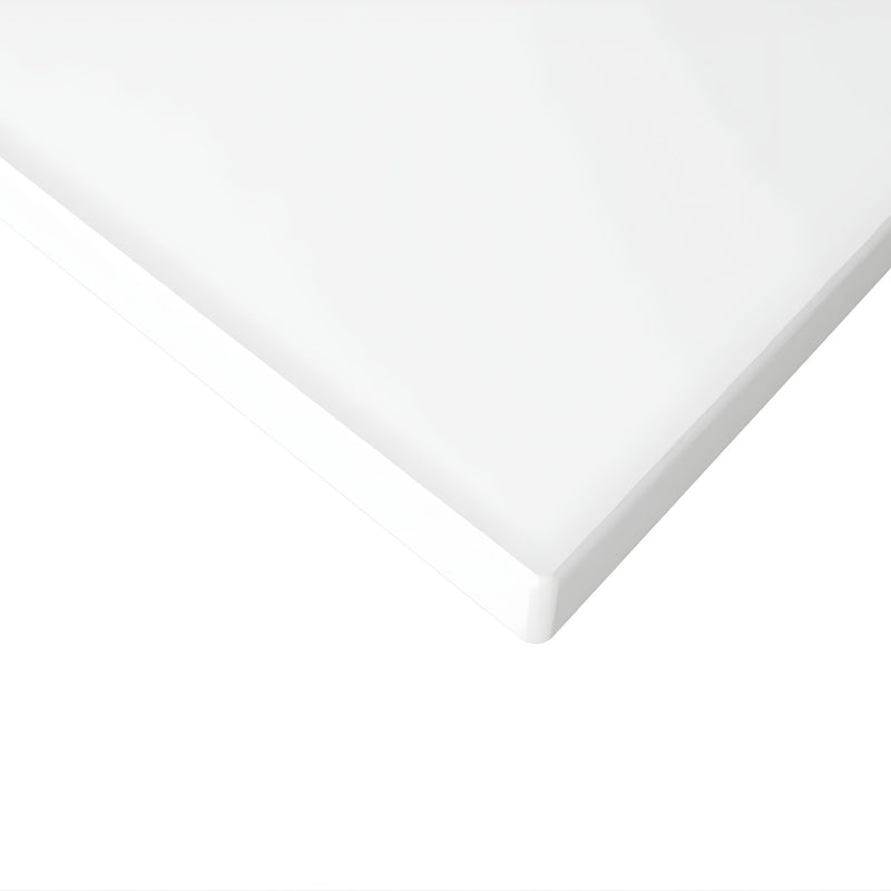 OTTI SOLID SURFACE PURE WHITE 650MM LAUNDRY STONE TOP