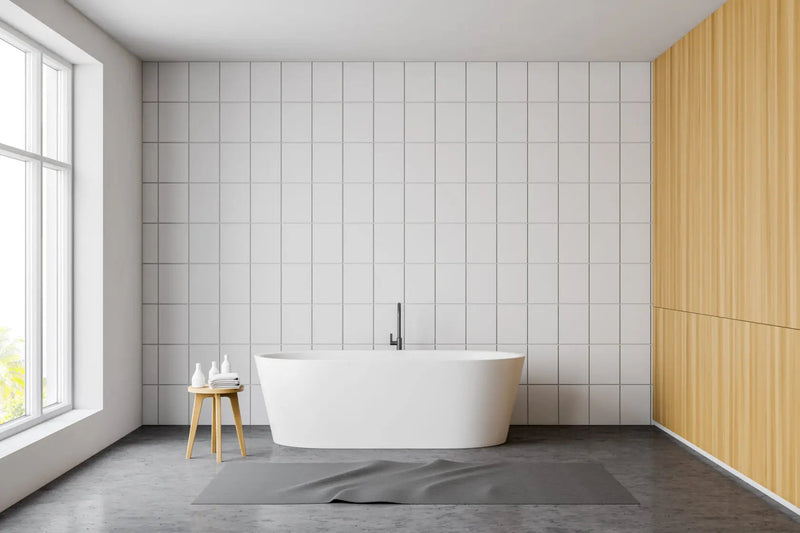 ABS Riva - Riva Shanty Oval Freestanding Bathtub 1300mm - Gloss White - Aqualux Bathrooms