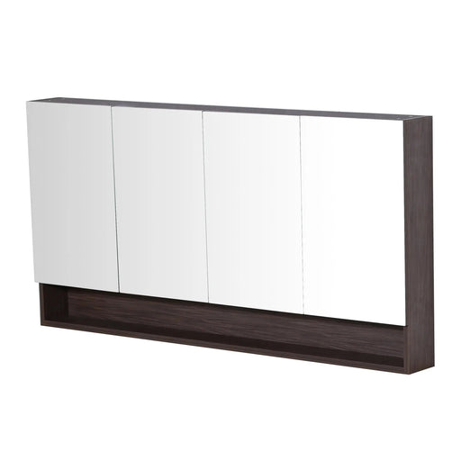 Stella Four Doors Shaving Cabinet 1500mm - Aqualux Bathrooms- Poseidon