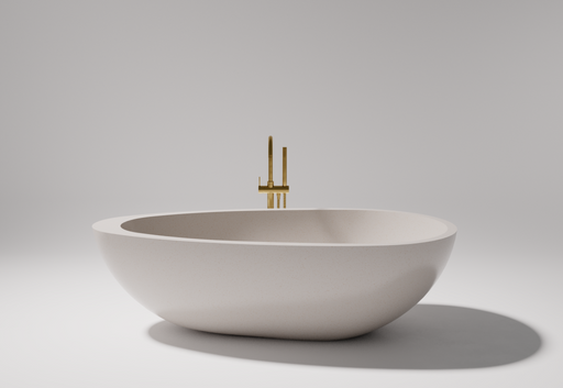Whitney Freestanding Stone Bath by Pietra Bianca