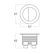 Ambulant Box Rim Toilet Suite Gloss White - Beyond Bathware