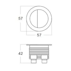 Ambulant Box Rim Toilet Suite Gloss White - Beyond Bathware