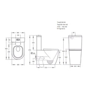 Avis Compact Rimless Toilet Suite - Beyond Bathware