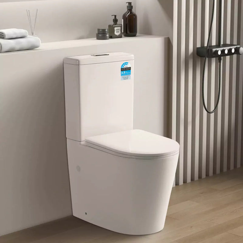 Avis Compact Rimless Toilet Suite - Beyond Bathware
