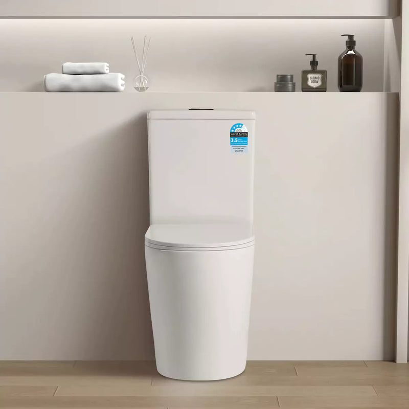 Avis Compact Rimless Toilet Suite - Beyond Bathware