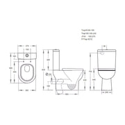 Bela Skew Toilet Suite - Beyond Bathware