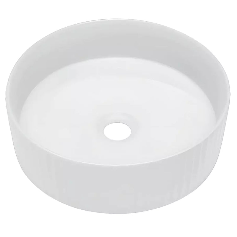 Bellevue Fluted Above Counter Basin 360mm - Beyond Bathware