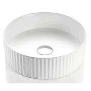 Bellevue Fluted Above Counter Basin 360mm - Beyond Bathware