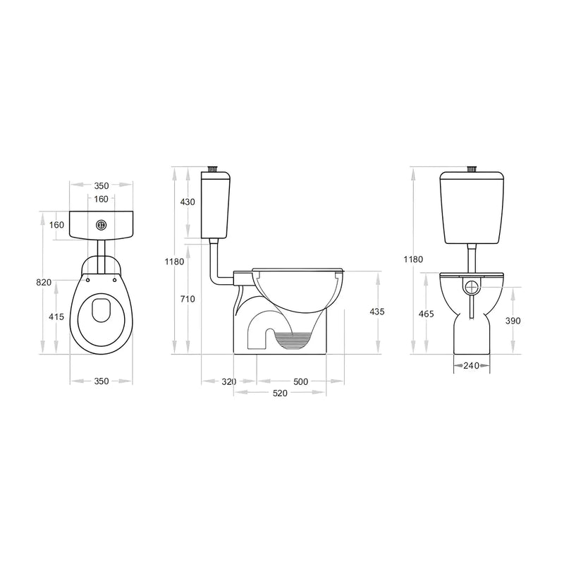 Calla Disable Toilet Suite - Beyond Bathware