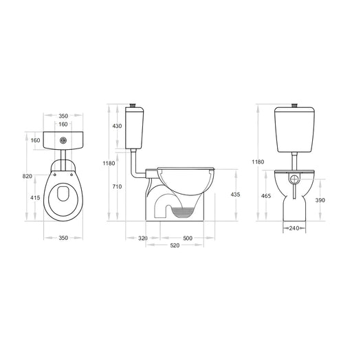 Calla Disable Toilet Suite - Beyond Bathware