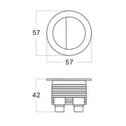 Cubo Closed Couple Toilet Suite - Beyond Bathware