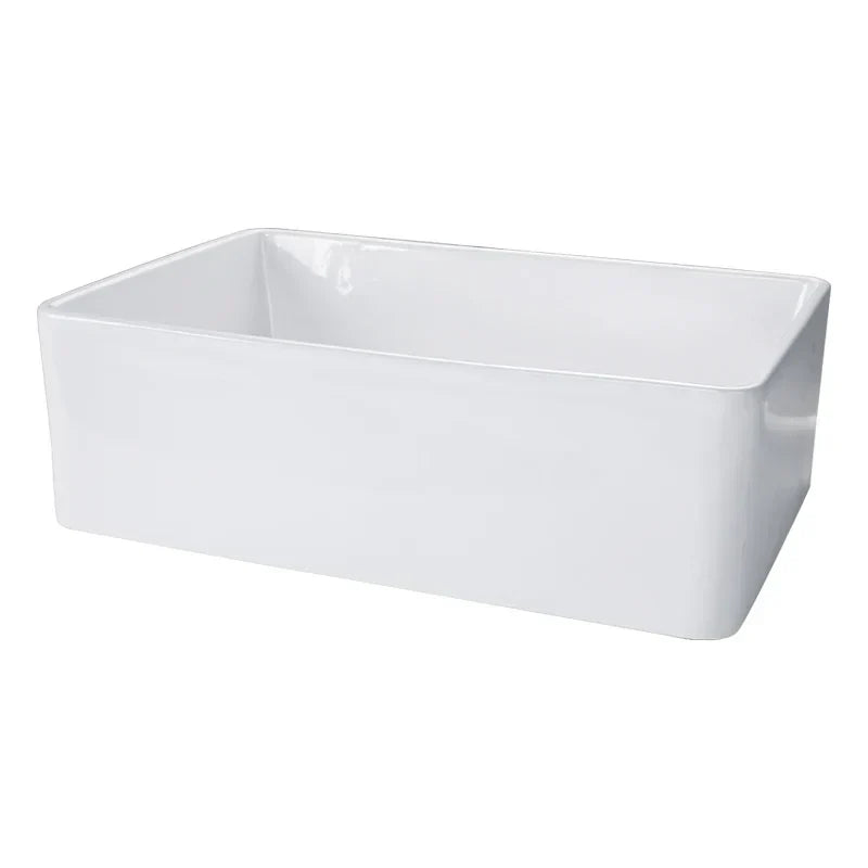 Fermentale Ceramic Kitchen Sink White 840mm - Beyond Bathware