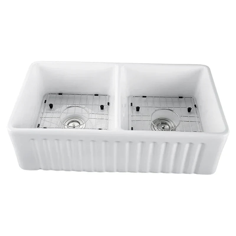 Fermentale Ceramic Kitchen Sink White - Beyond Bathware
