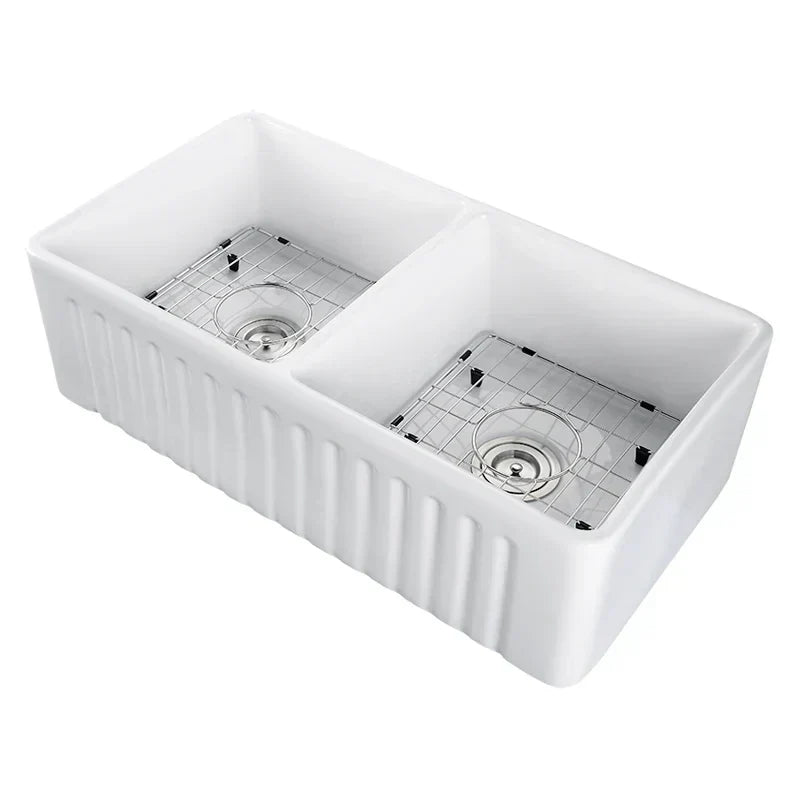 Fermentale Ceramic Kitchen Sink White - Beyond Bathware