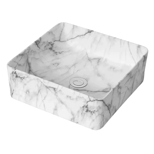 Fine Ceramic Basin Carrara 360mm - Beyond Bathware
