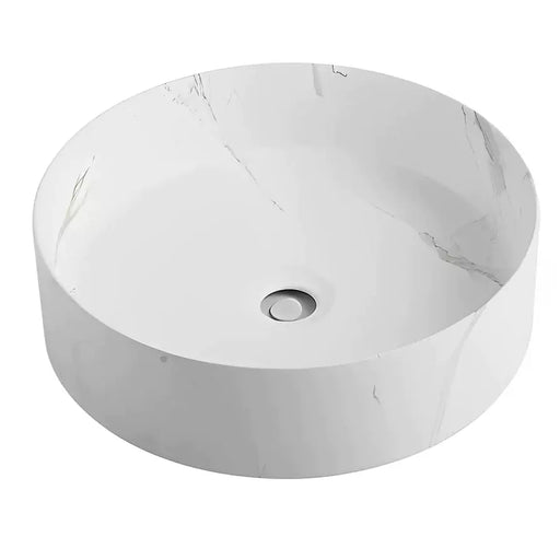 Fine Ceramic Basin Marble 394mm - Beyond Bathware