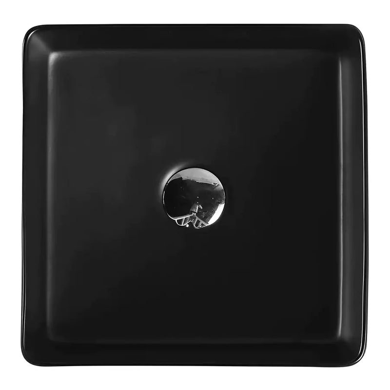 Fine Ceramic Basin Matte Black 360mm - Beyond Bathware