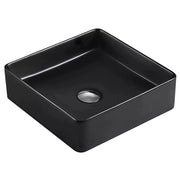 Fine Ceramic Basin Matte Black 360mm - Beyond Bathware