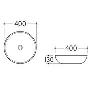 Fine Ceramic Basin PA4040 - Beyond Bathware