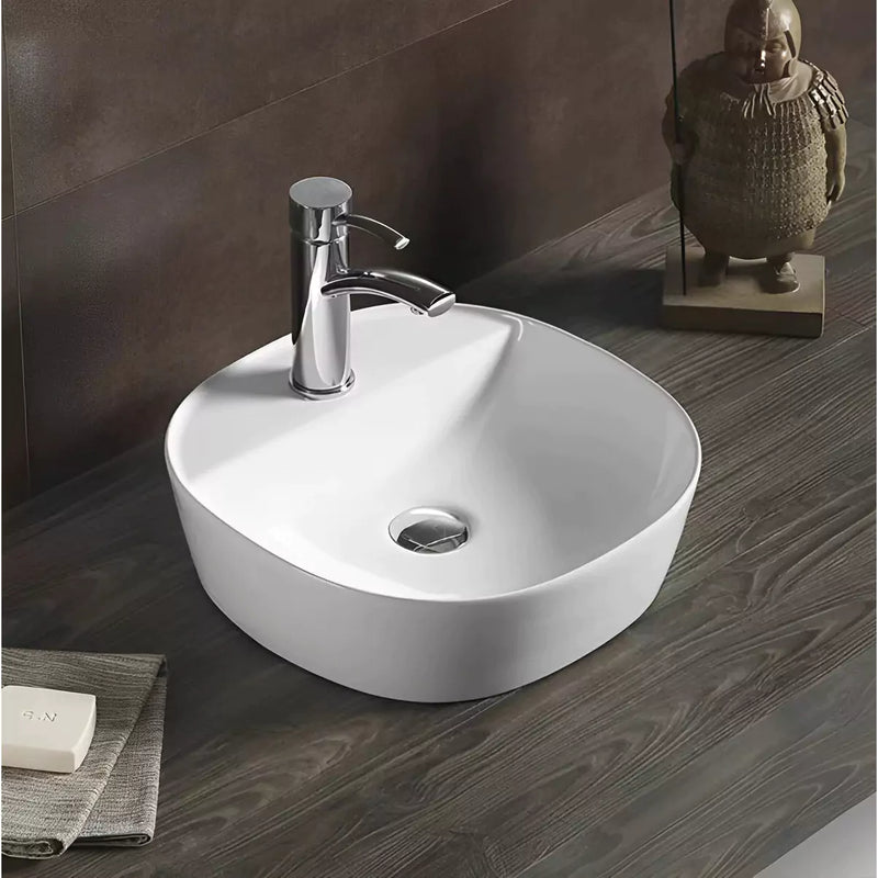 Fine Ceramic Basin Ultra Slim 400mm - Beyond Bathware
