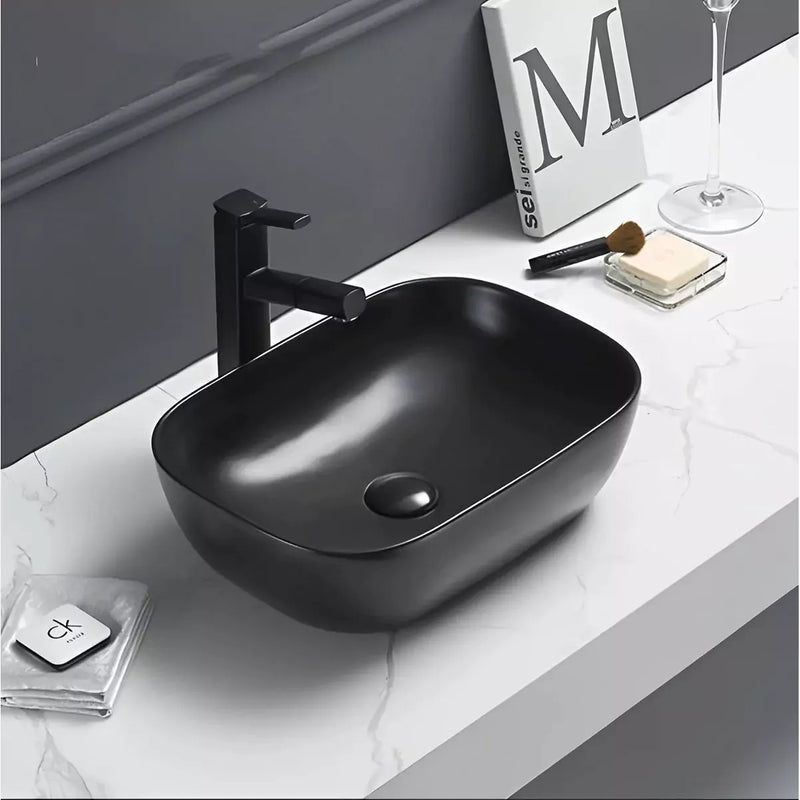 Fine Ceramic Basin Ultra Slim 465mm - Beyond Bathware