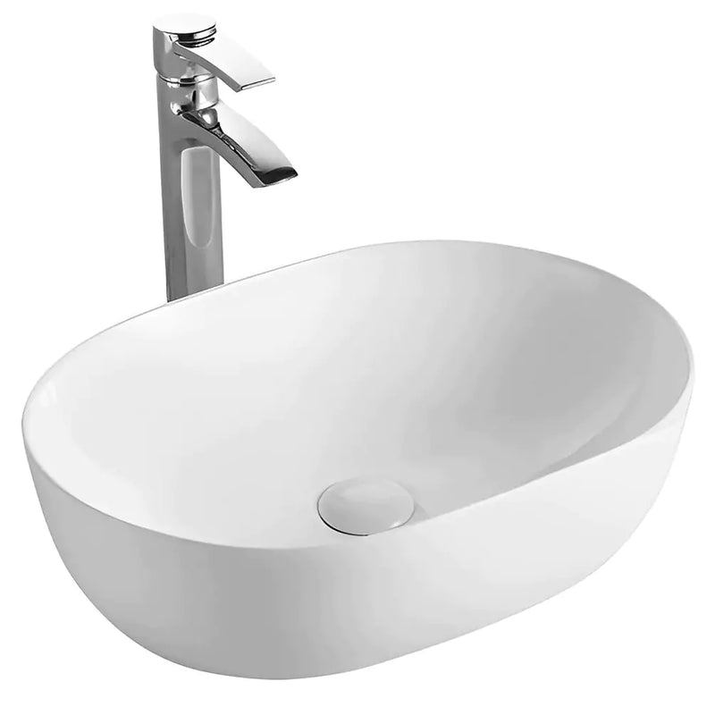 Fine Ceramic Basin Ultra Slim 490mm - Beyond Bathware